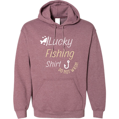 Lucky Fishing Shirt Adult Hoodie
