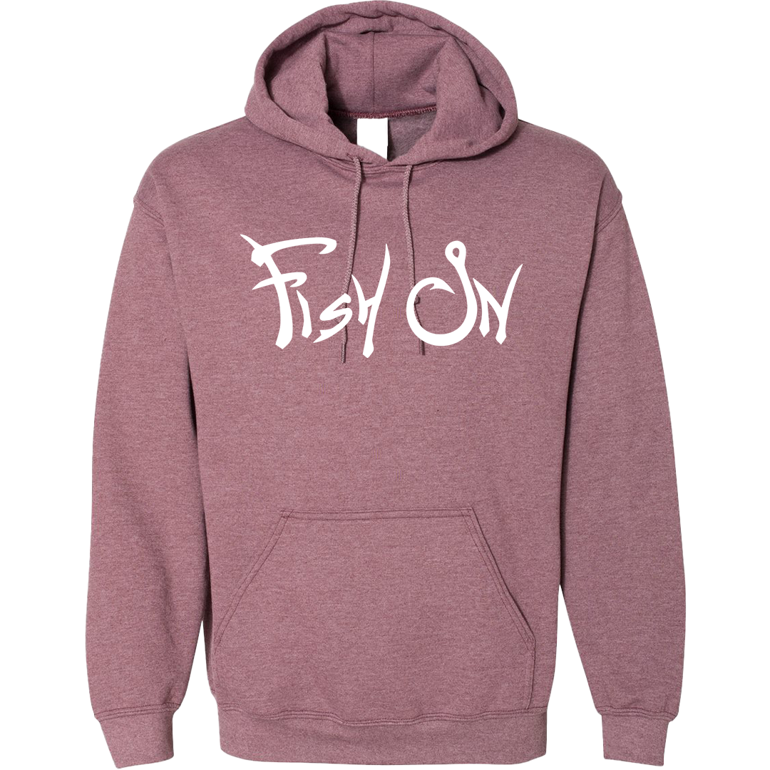 Fish On Adult Hoodie