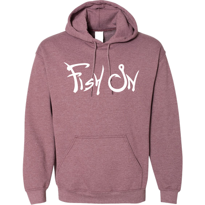 Fish On Adult Hoodie