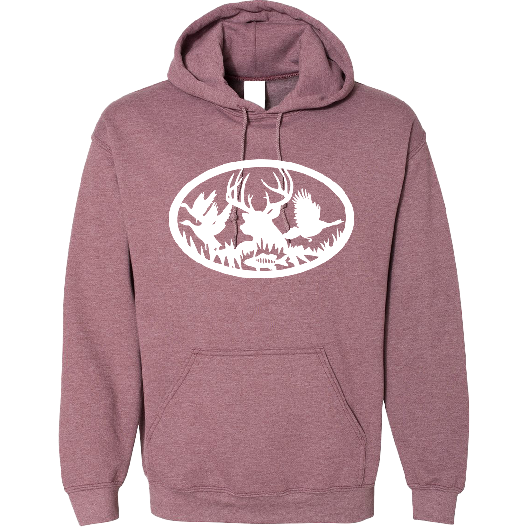 Wildlife Welcome Adult Hoodie