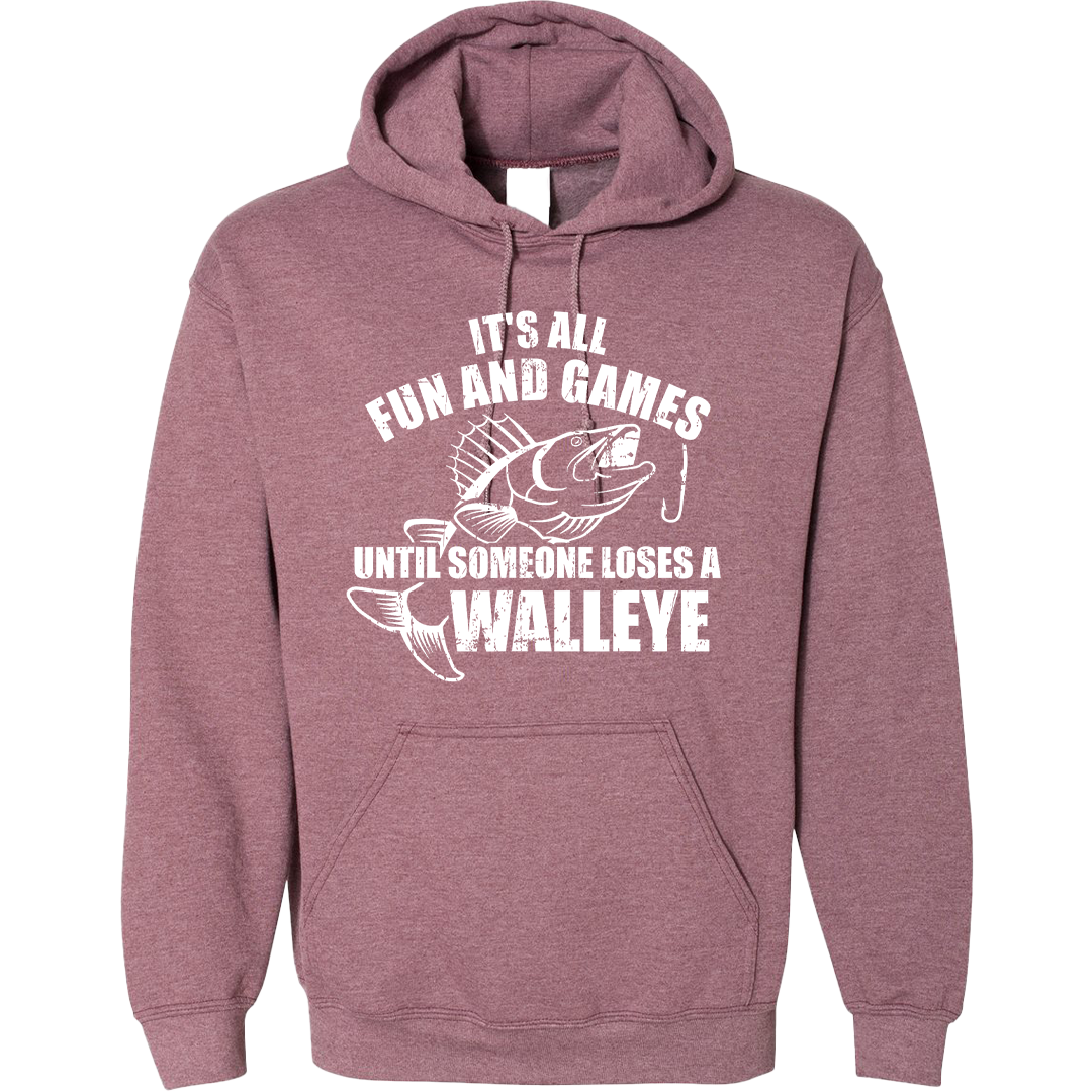 Walleye Games Adult Hoodie