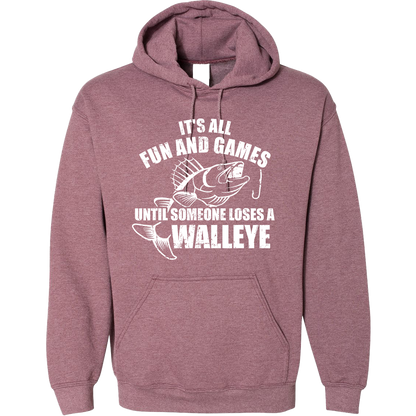 Walleye Games Adult Hoodie