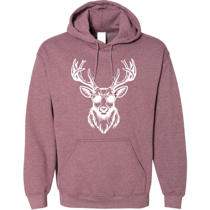 Cool Deer Adult Hoodie