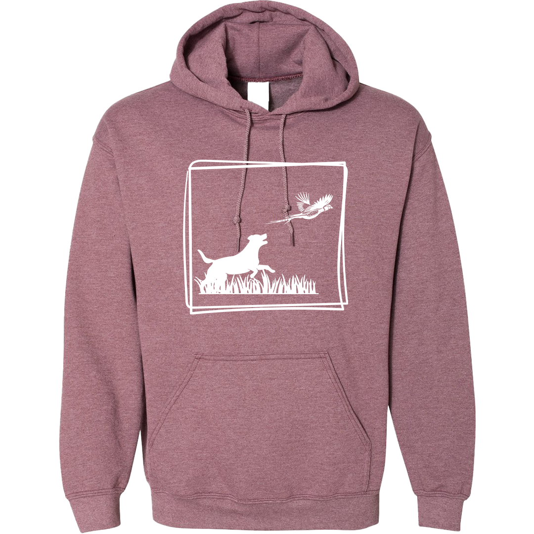 Pheasant Flush Adult Hoodie