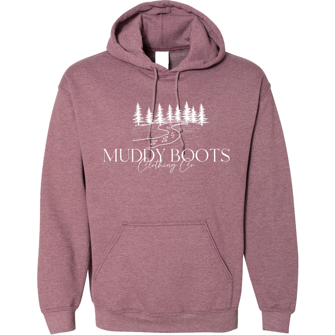 Muddy Boots Adult Hoodie