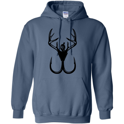 Antler Hook Adult Hoodie