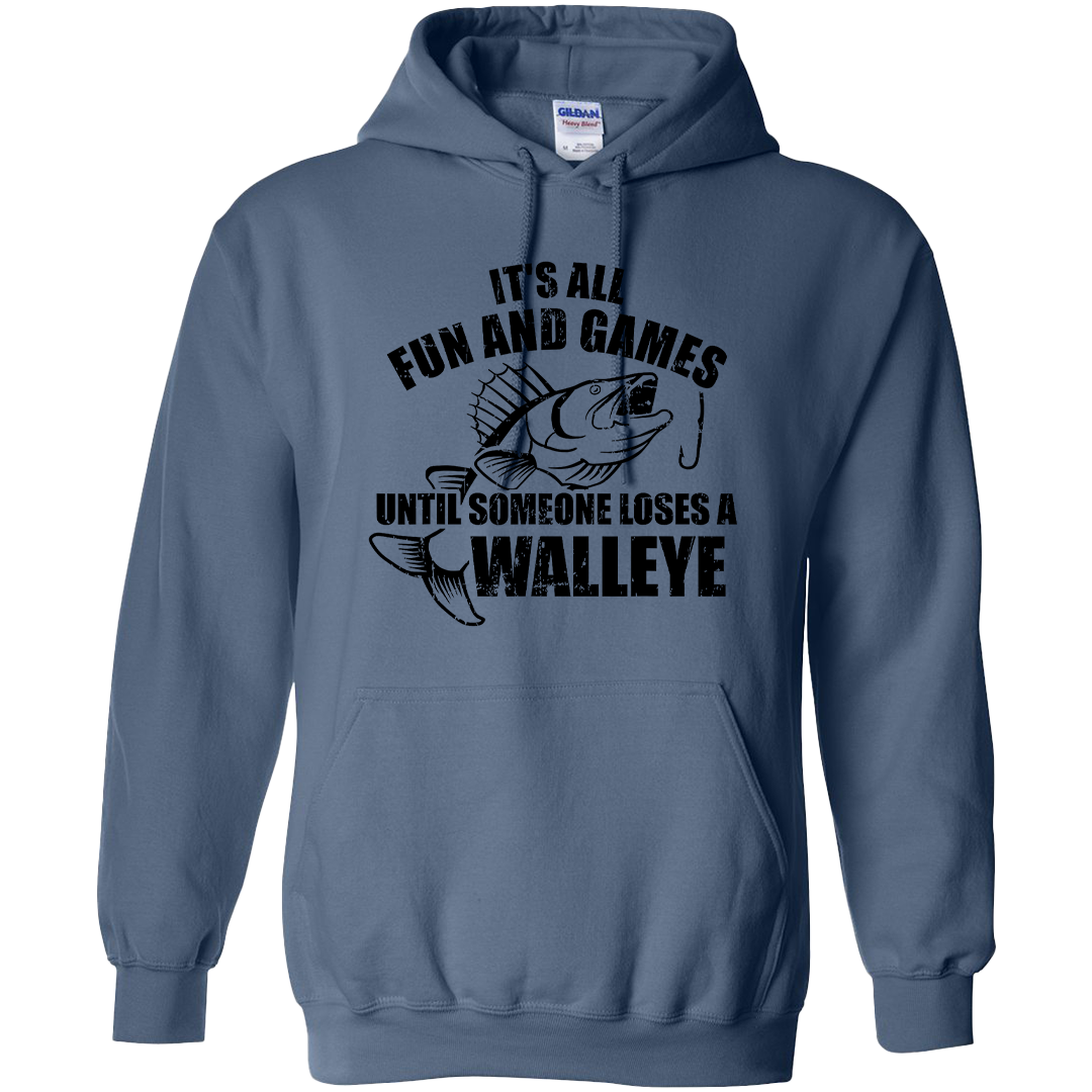 Walleye Games Adult Hoodie