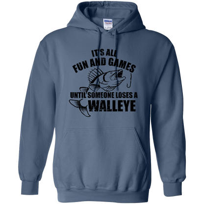 Walleye Games Adult Hoodie