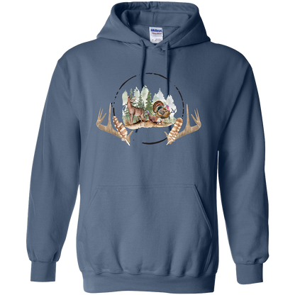 Bucks and Beards Adult Hoodie