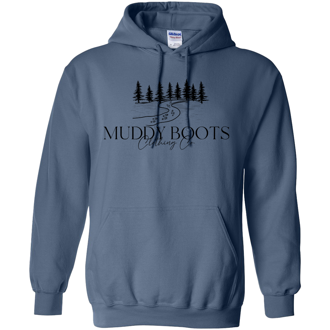 Muddy Boots Adult Hoodie