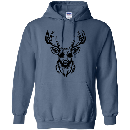 Cool Deer Adult Hoodie