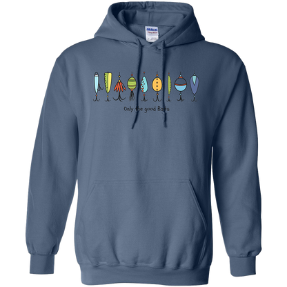 Only The Good Baits Adult Hoodie