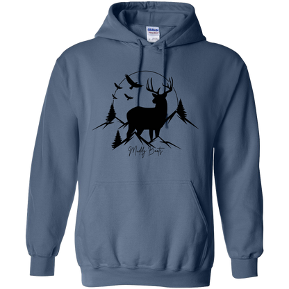 Mountain Deer Adult Hoodie