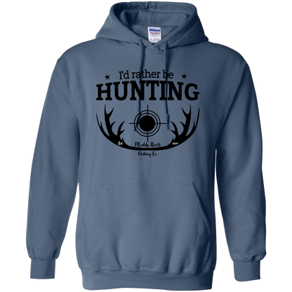 I'd Rather Be Hunting Adult Hoodie