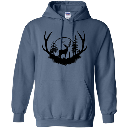 Deer Head Adult Hoodie