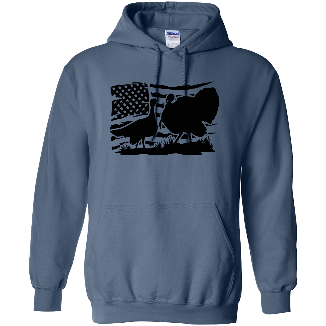 Turkey Flag Adult Hoodie