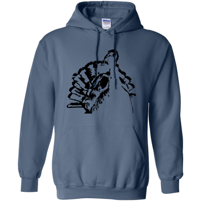 Turkey Contour Adult Hoodie