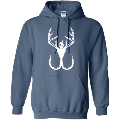 Antler Hook Adult Hoodie