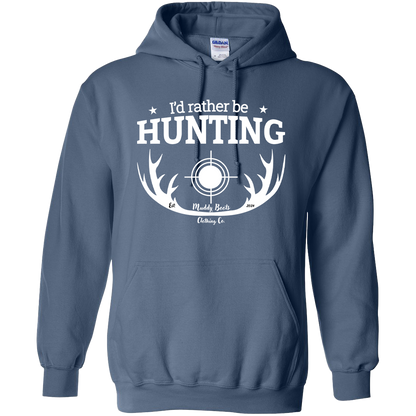 I'd Rather Be Hunting Adult Hoodie