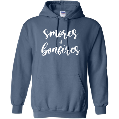 S'mores And Bonfires Adult Hoodie