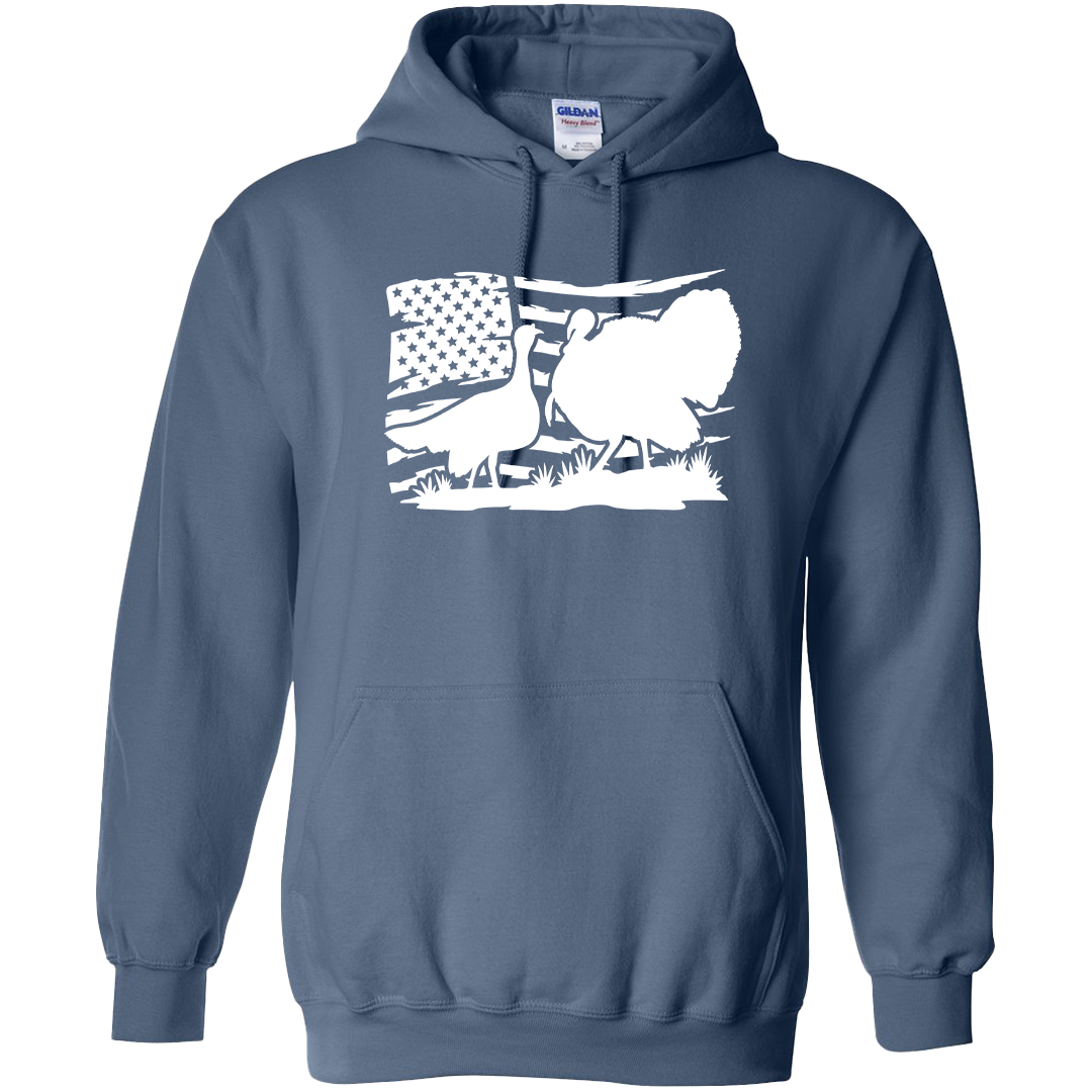 Turkey Flag Adult Hoodie
