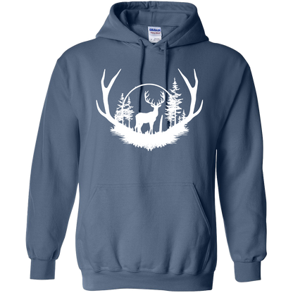 Deer Head Adult Hoodie