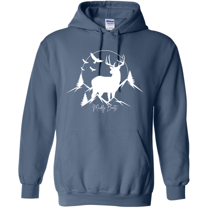 Mountain Deer Adult Hoodie