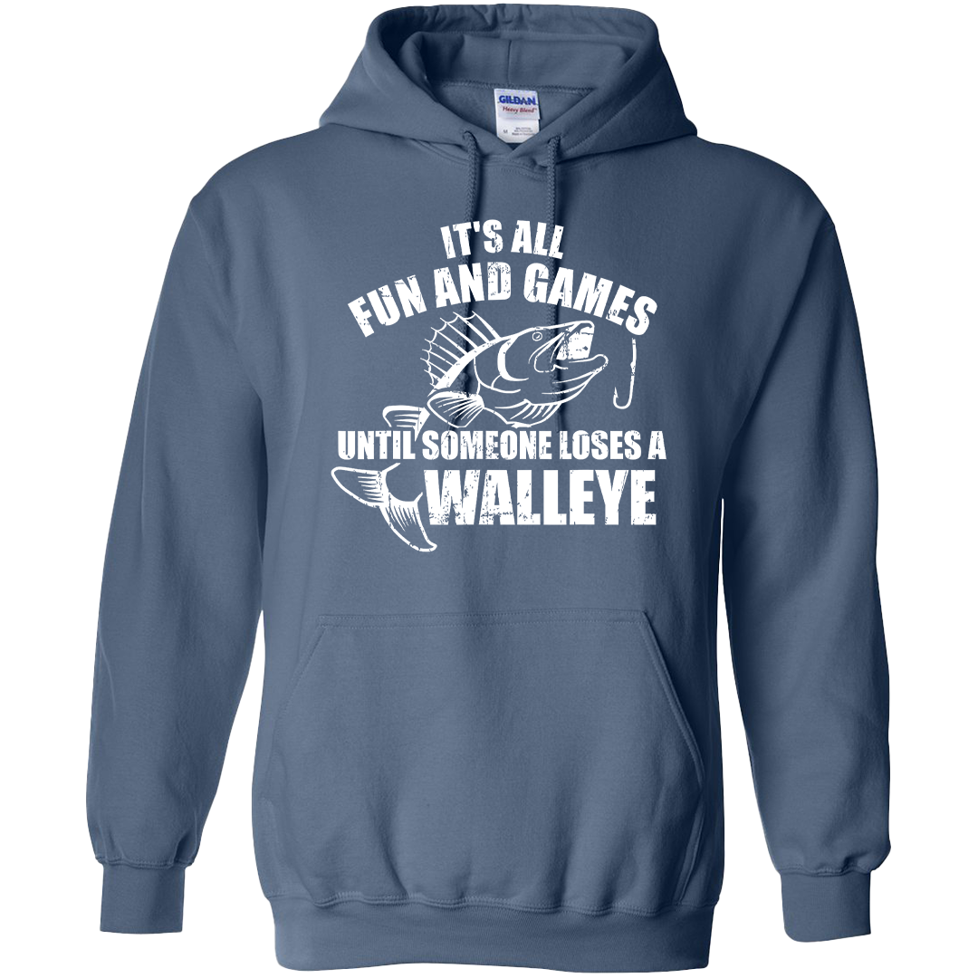 Walleye Games Adult Hoodie