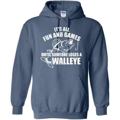 Walleye Games Adult Hoodie
