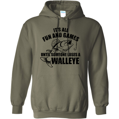 Walleye Games Adult Hoodie