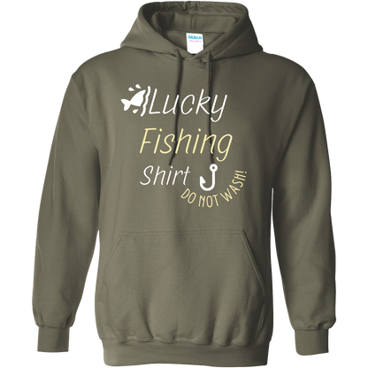 Lucky Fishing Shirt Adult Hoodie