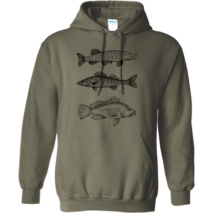 Midwest Fish Adult Hoodie