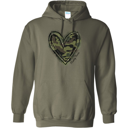 Hidden Heart Adult Hoodie