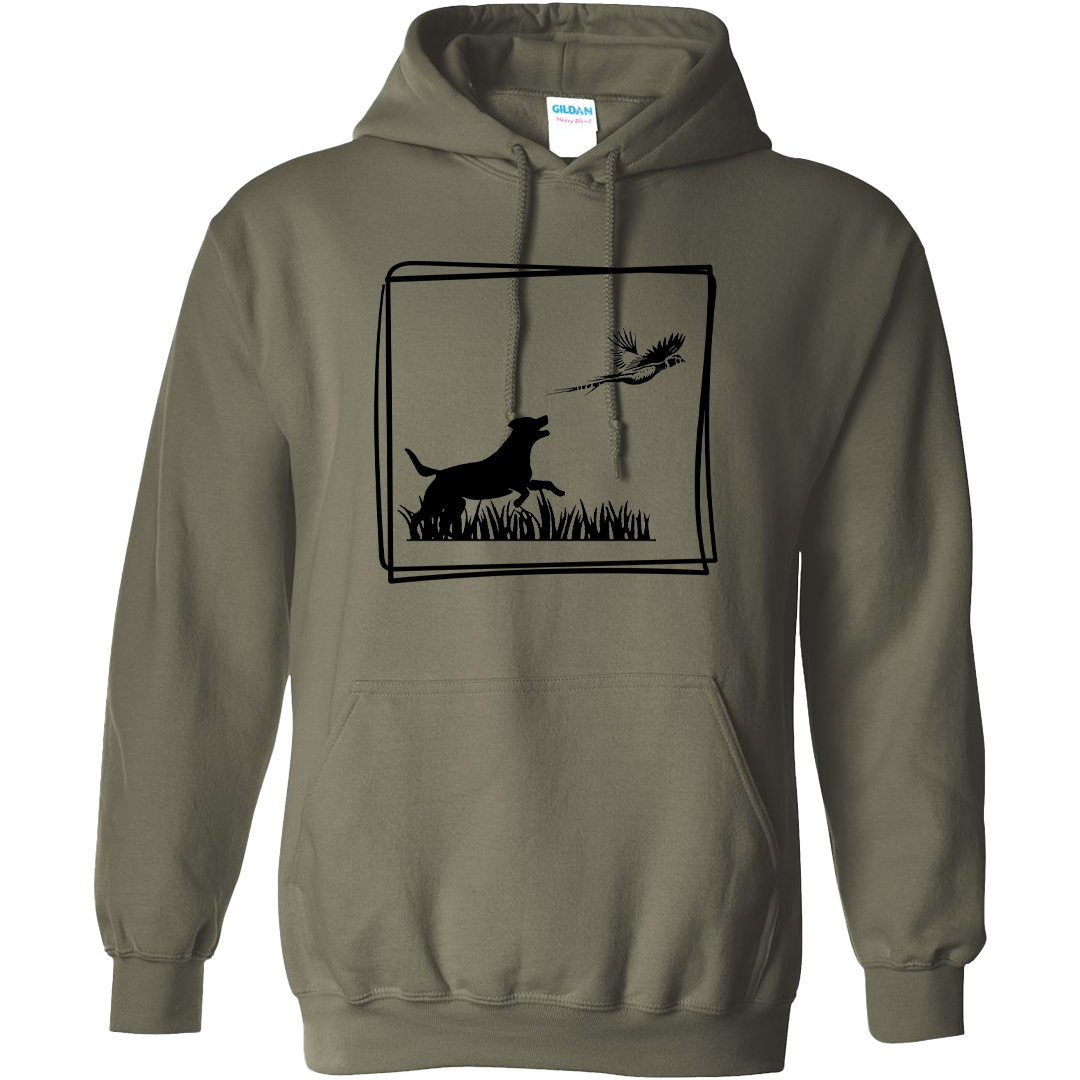 Pheasant Flush Adult Hoodie