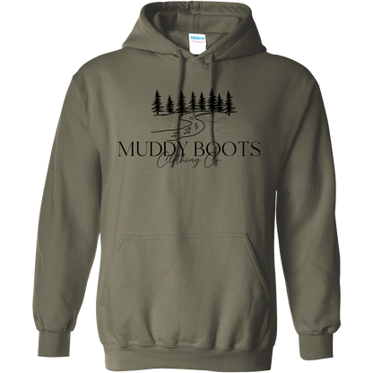 Muddy Boots Adult Hoodie