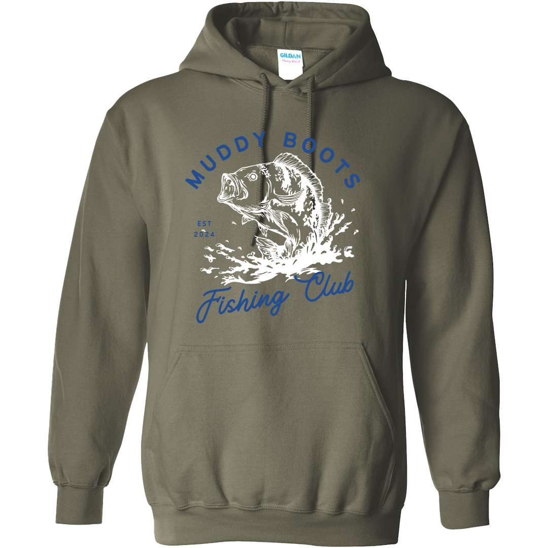 Fishing Club Adult Hoodie