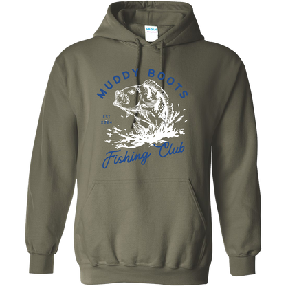 Fishing Club Adult Hoodie