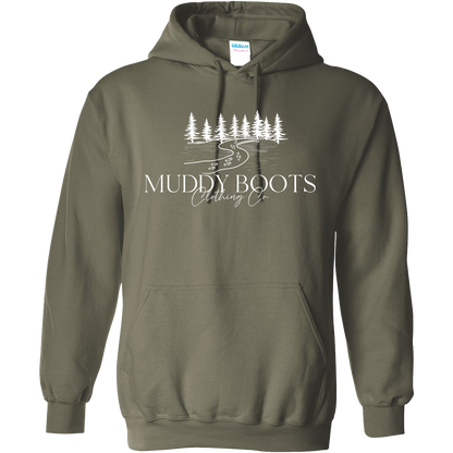 Muddy Boots Adult Hoodie