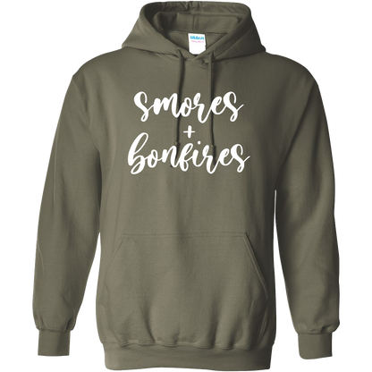 S'mores And Bonfires Adult Hoodie