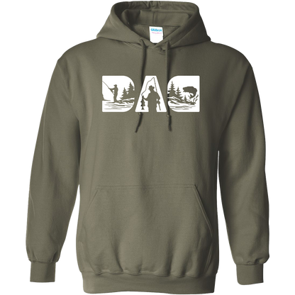 Fishing Dad Adult Hoodie