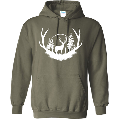 Deer Head Adult Hoodie