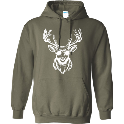 Cool Deer Adult Hoodie