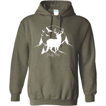 Mountain Deer Adult Hoodie