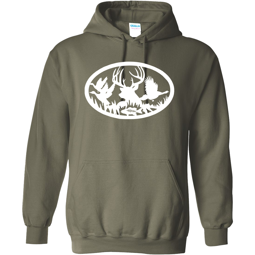 Wildlife Welcome Adult Hoodie