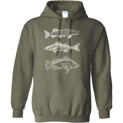Midwest Fish Adult Hoodie