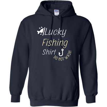 Lucky Fishing Shirt Adult Hoodie