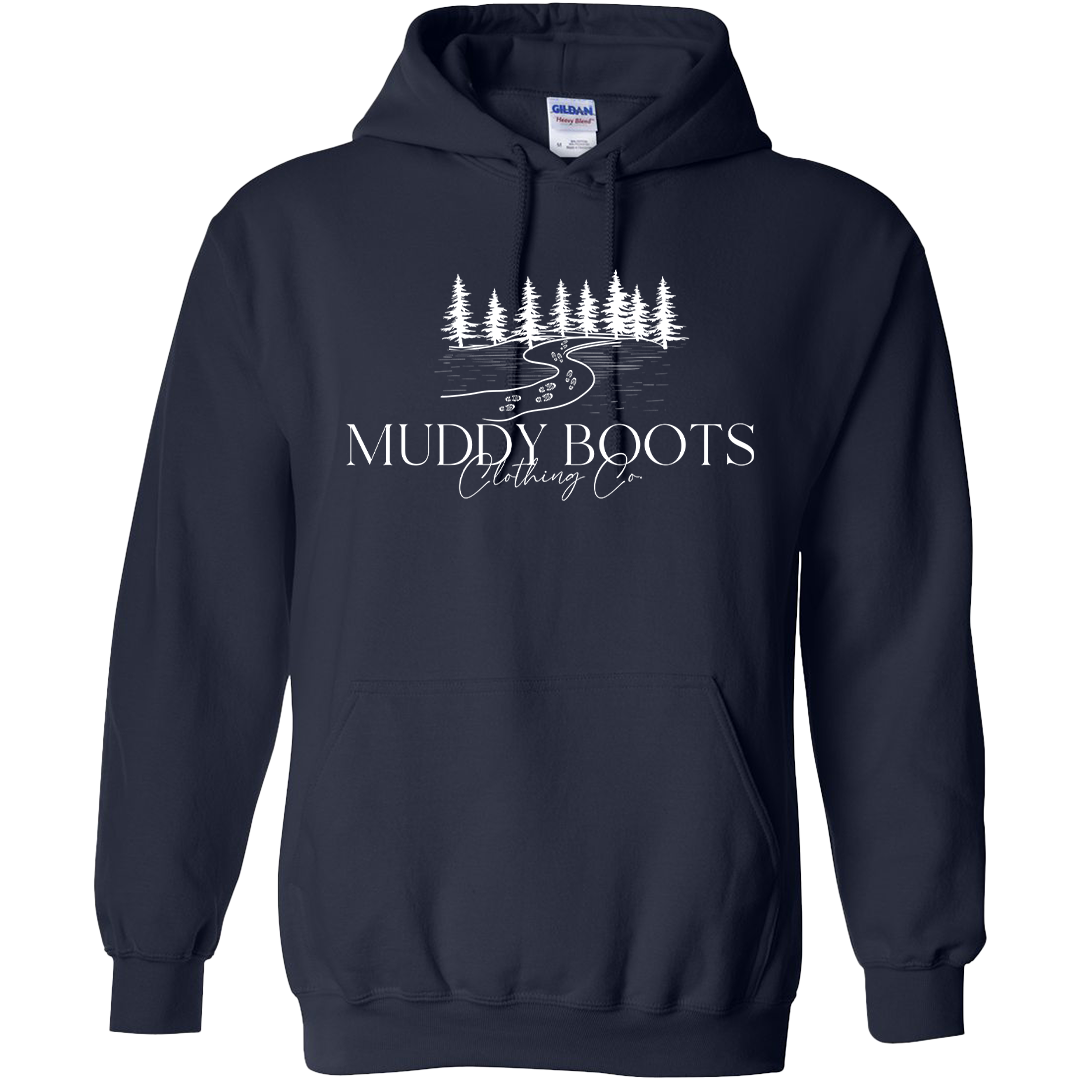 Muddy Boots Adult Hoodie