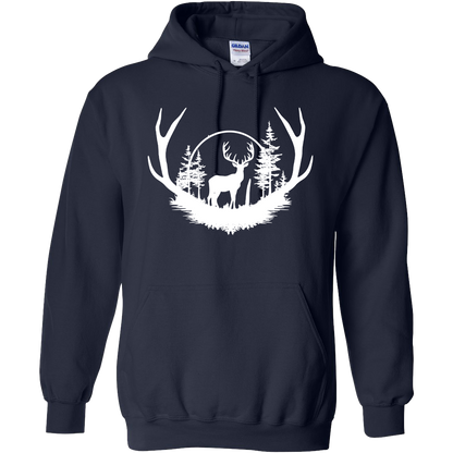 Deer Head Adult Hoodie