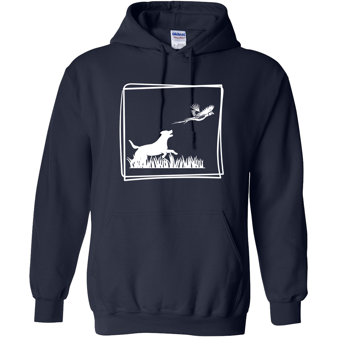 Pheasant Flush Adult Hoodie