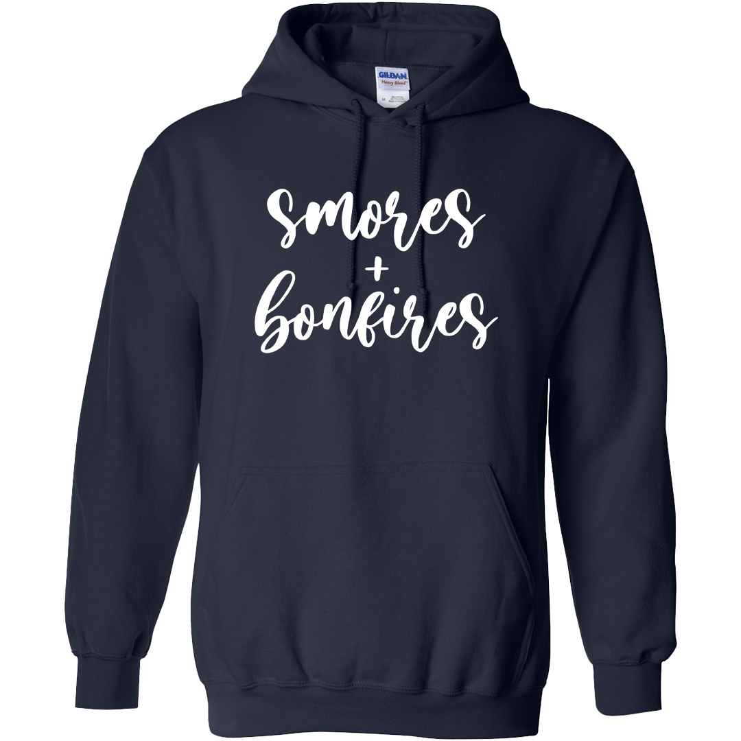 S'mores And Bonfires Adult Hoodie